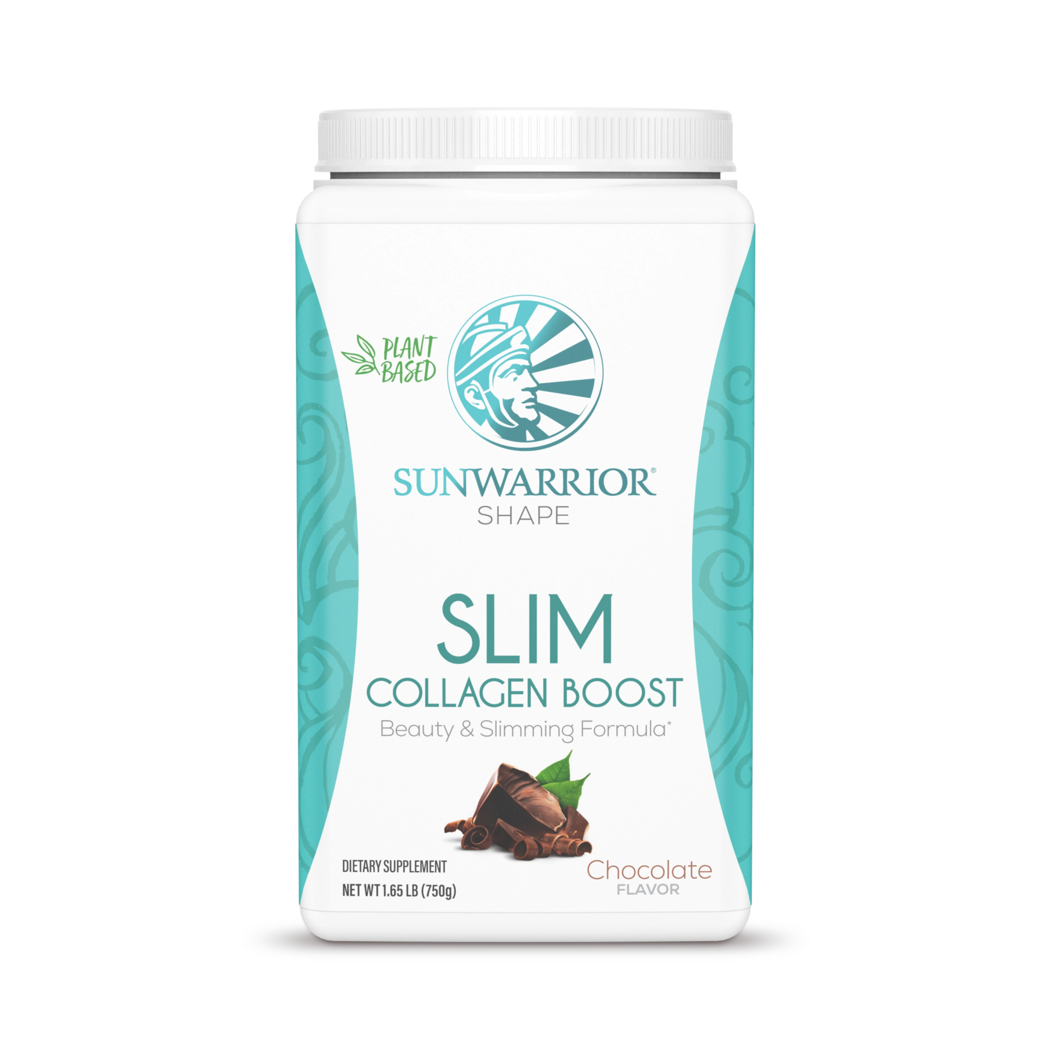 Sunwarrior, Shape, Slim Collagen Boost, Chocolate, 750 g