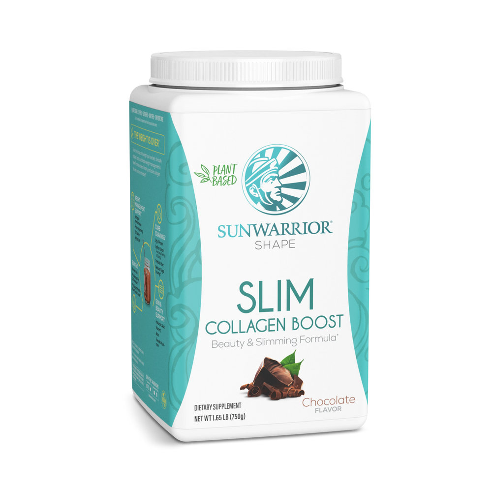 Sunwarrior, Shape, Slim Collagen Boost, Chocolate, 750 g