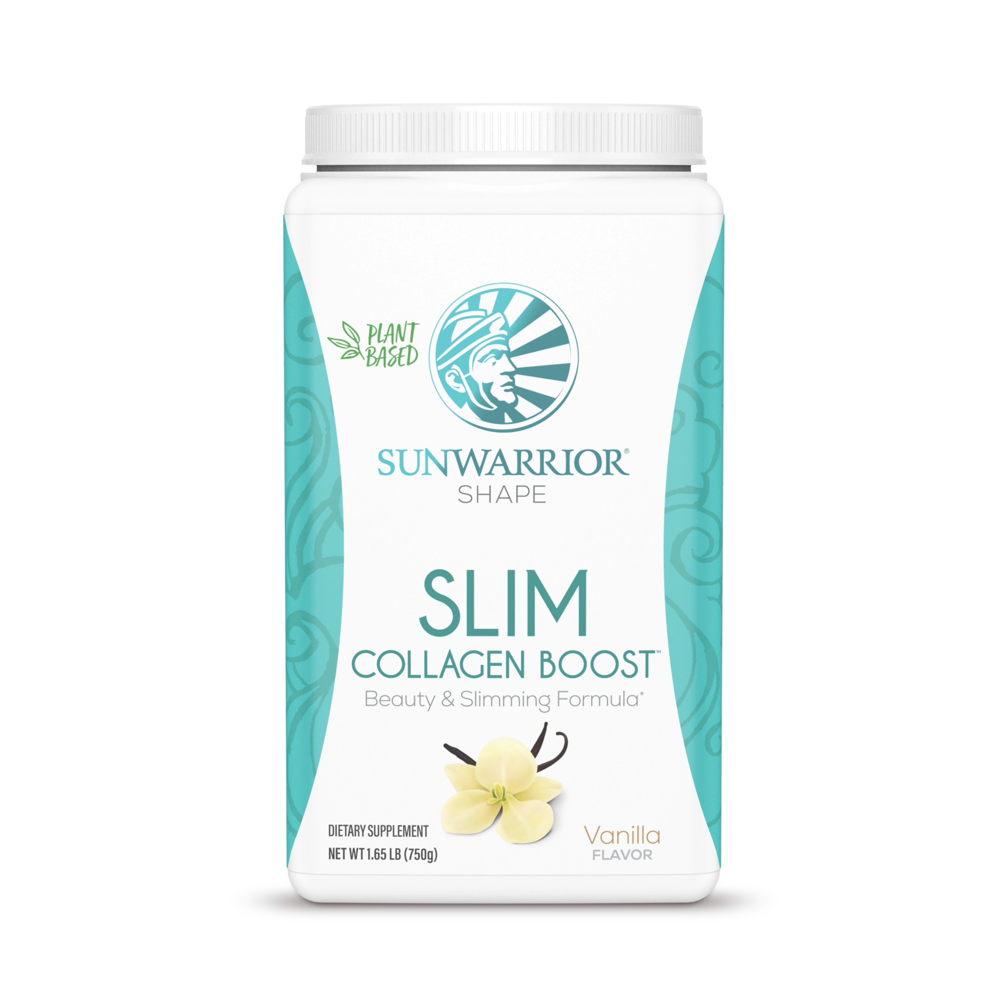 Sunwarrior, Shape, Slim Collagen Boost, Vanilla, 750 g
