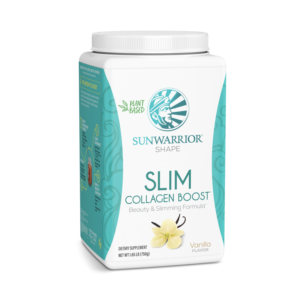 Sunwarrior, Shape, Slim Collagen Boost, Vanilla, 750 g