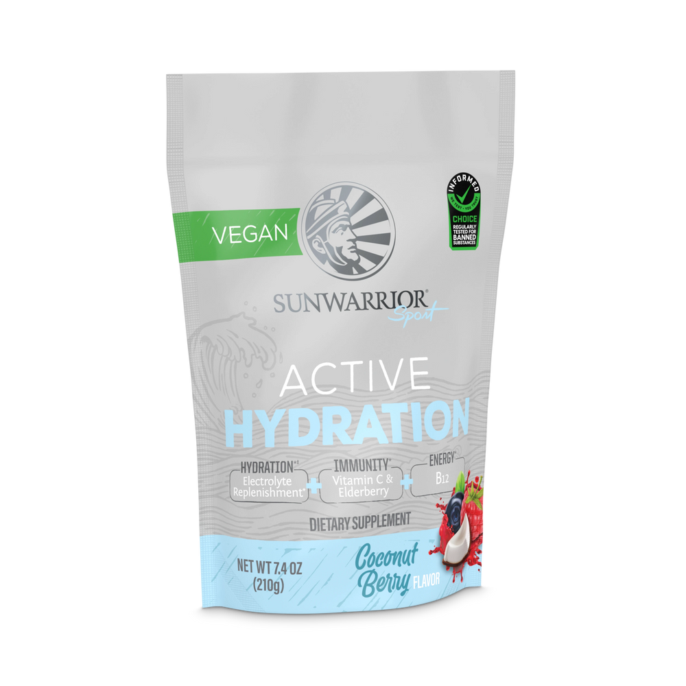 Sunwarrior, Sport, Active Hydration, Coconut Berry, 210 g