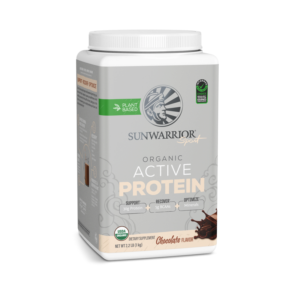 Sunwarrior, Sport, Organic Active Protein, Chocolate, 1 kg