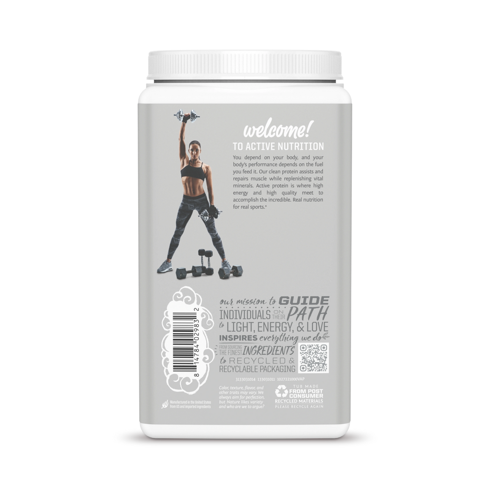 Sunwarrior, Sport, Organic Active Protein, Vanilla, 1 kg