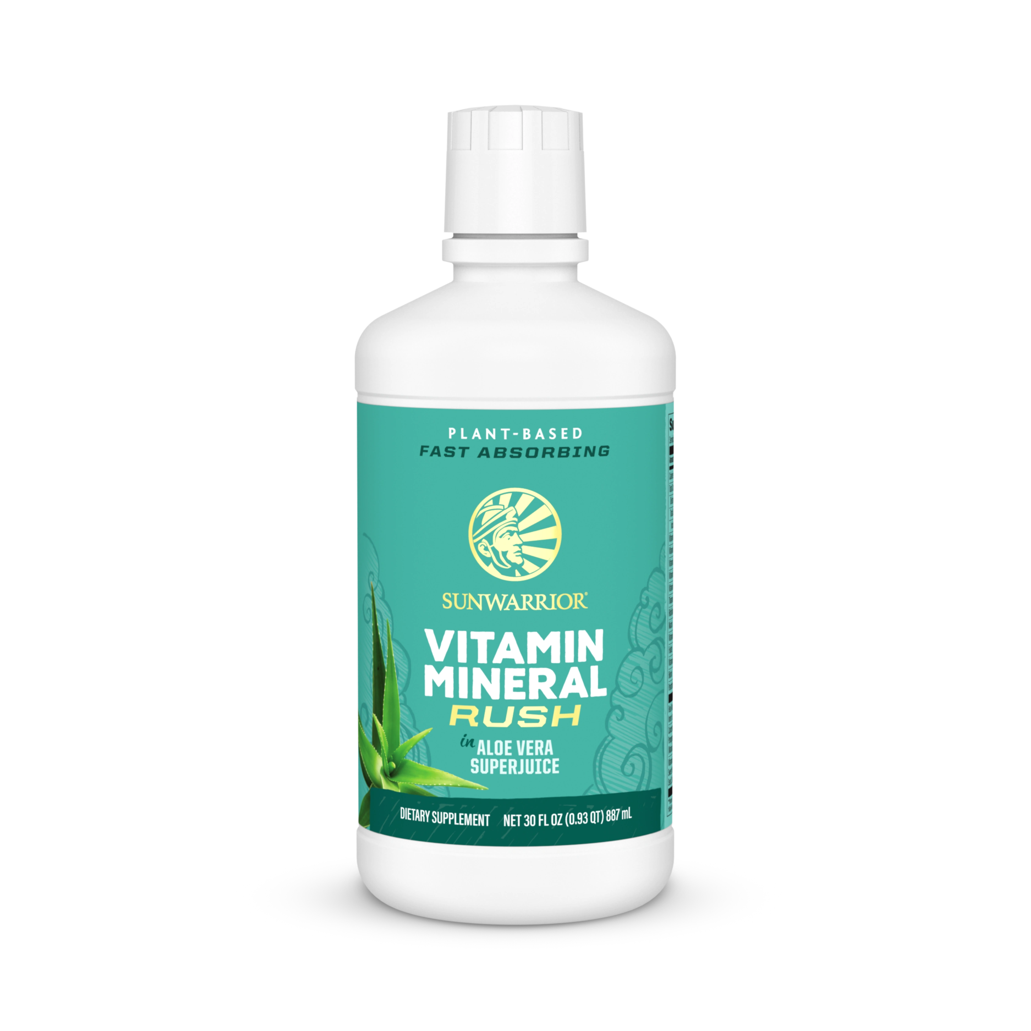 Sunwarrior, Vitamin Mineral Rush in Aloe Vera Superjuice, 30 Fl Oz