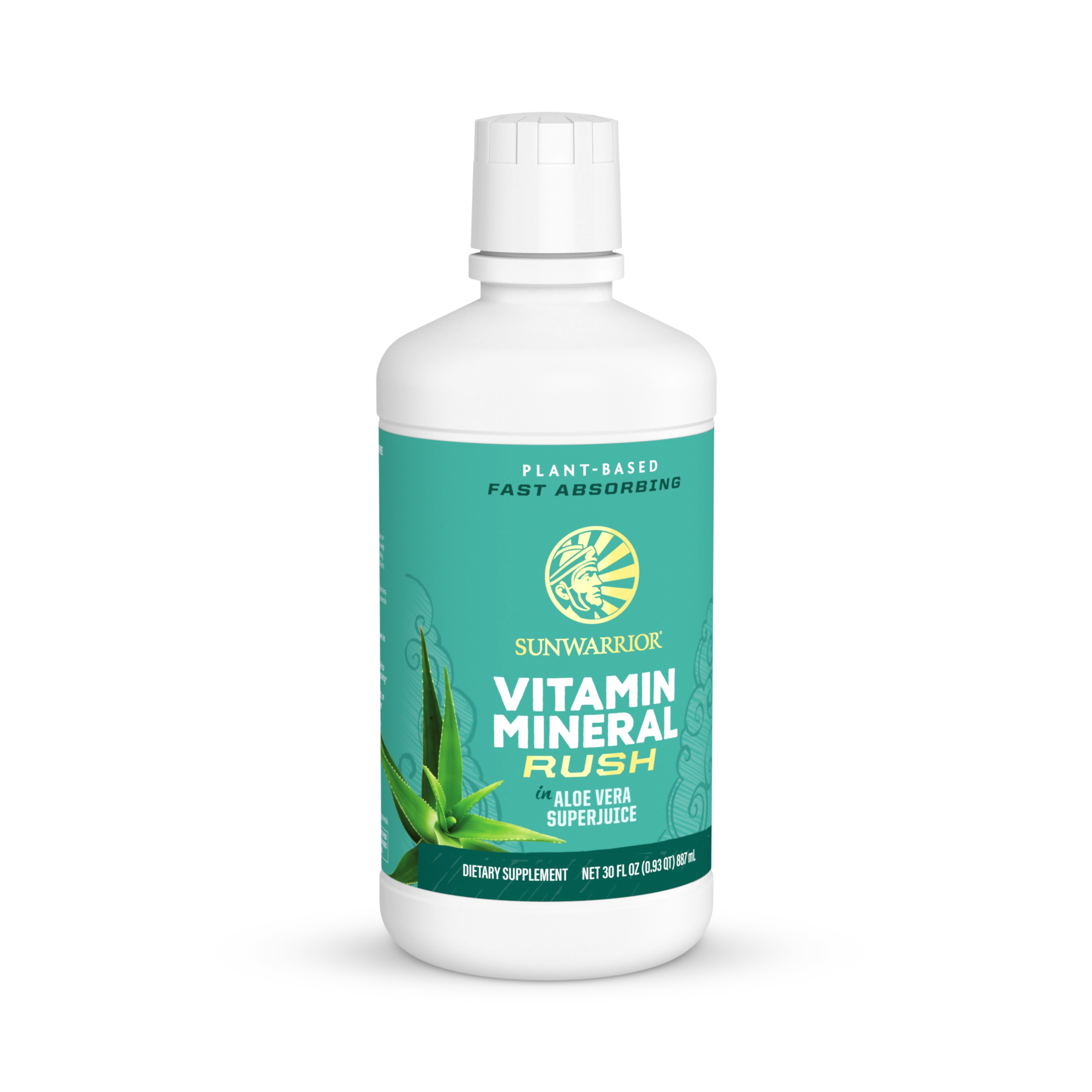 Sunwarrior, Vitamin Mineral Rush in Aloe Vera Superjuice, 30 Fl Oz