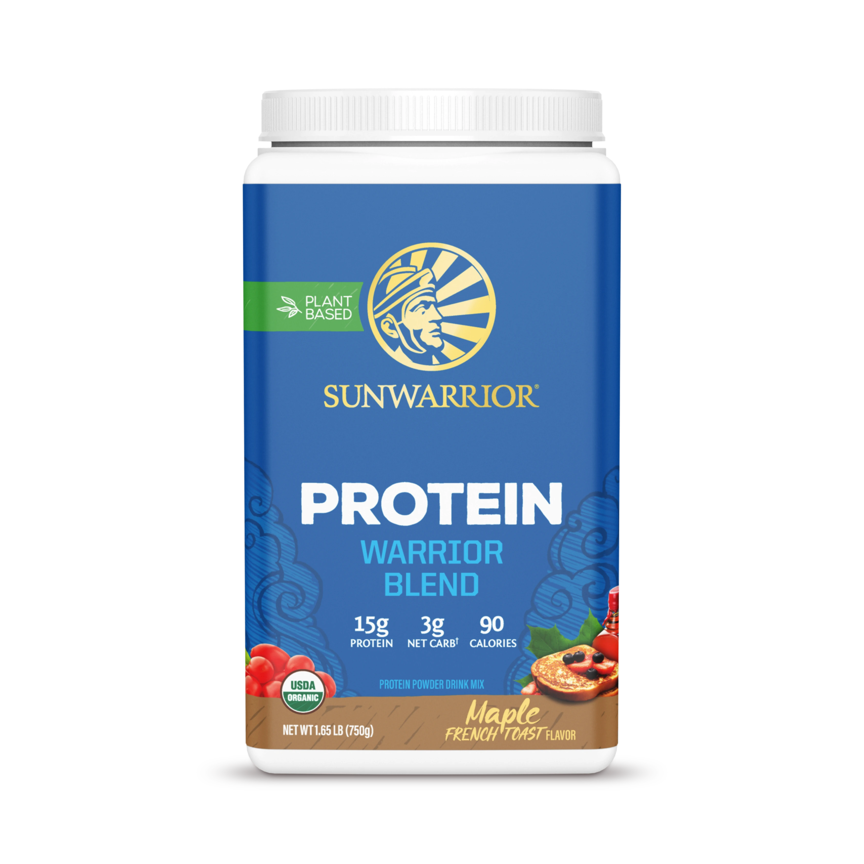 Sunwarrior, Warrior Blend Protein, Maple French Toast, 750 g