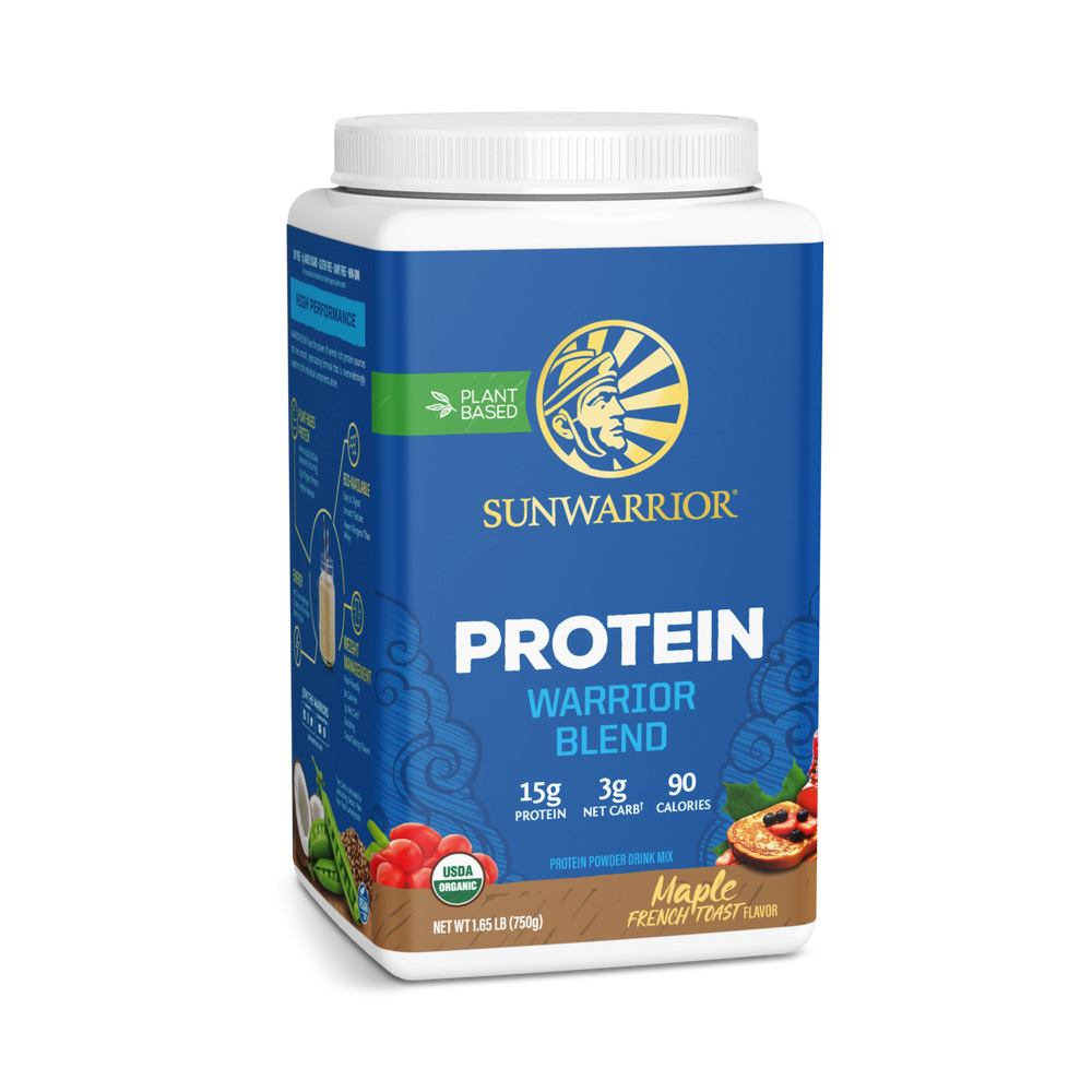 Sunwarrior, Warrior Blend Protein, Maple French Toast, 750 g