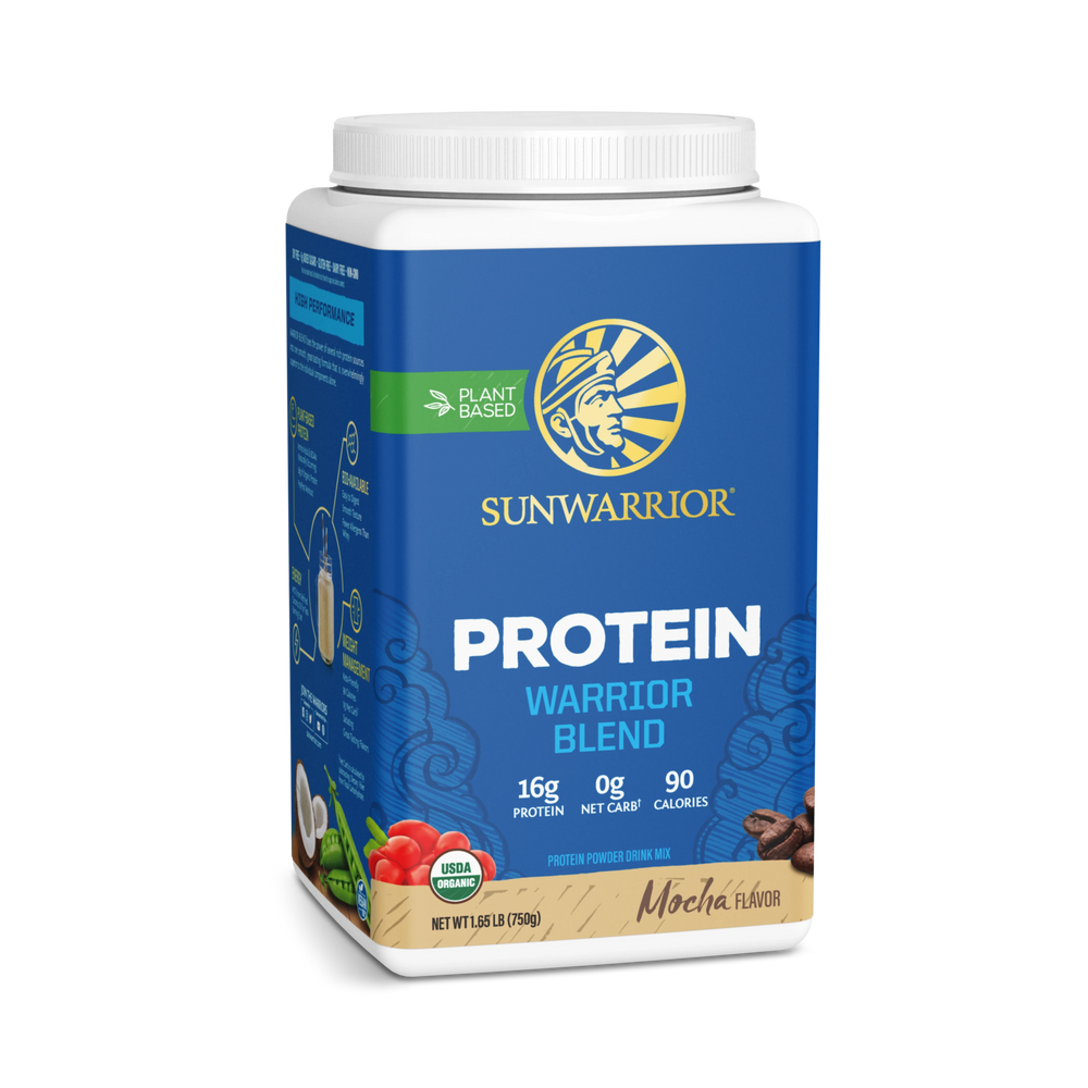 Sunwarrior, Warrior Blend, Protein, Mocha, 750 g