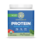 Sunwarrior, Warrior Blend, Protein, Unflavored, 375 g