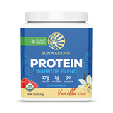 Sunwarrior, Warrior Blend, Protein, Vanilla, 375 g