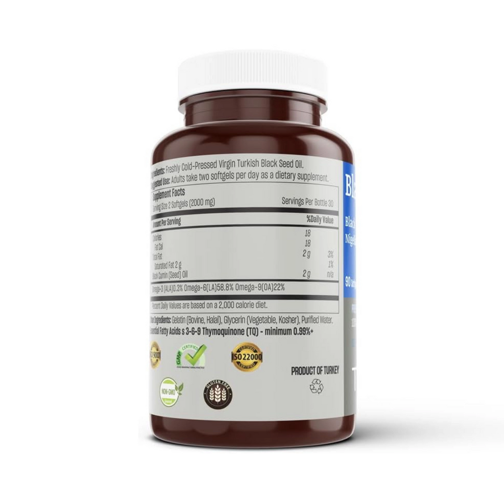 Talya, Black Seed Oil, 90 Softgels