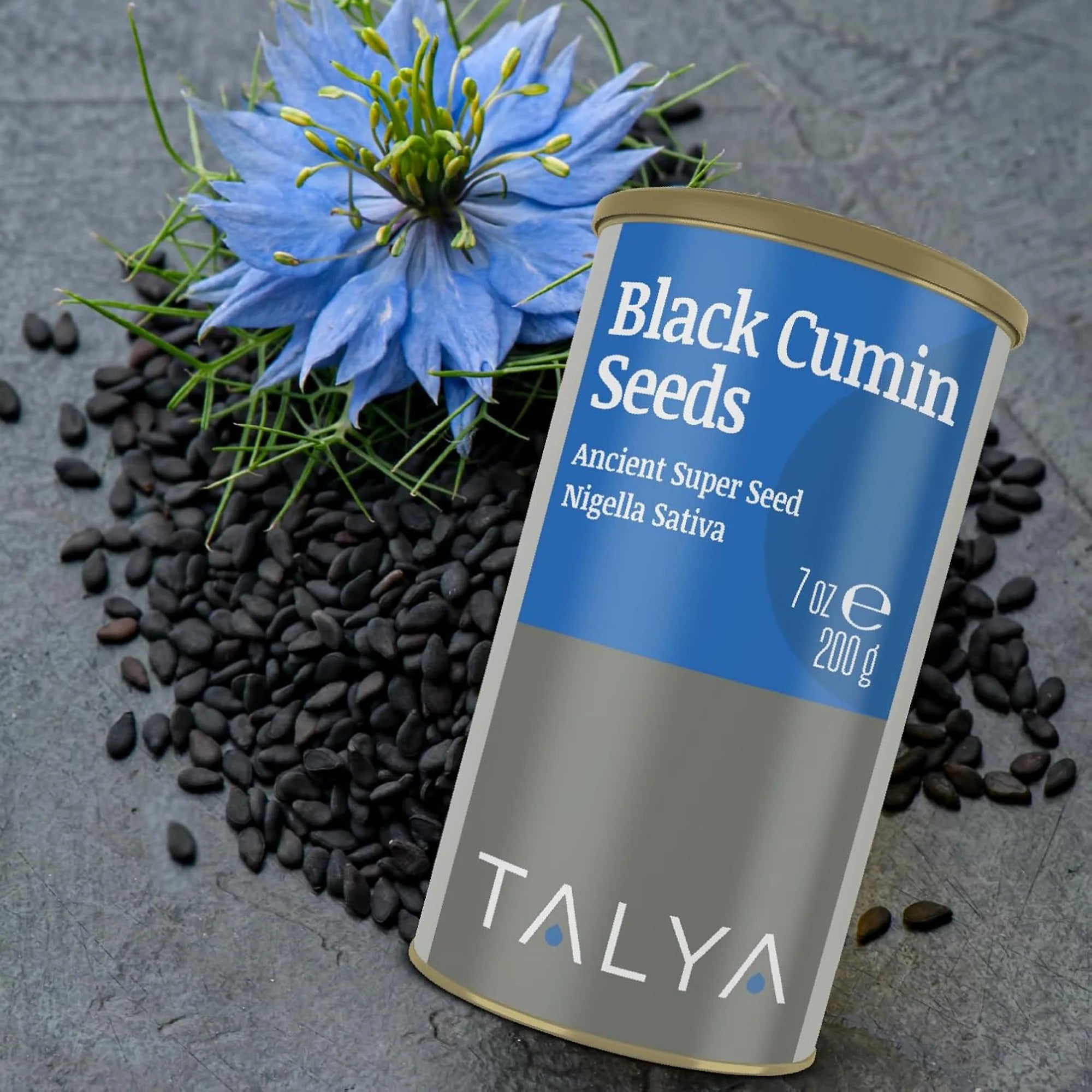 Talya, Black Seeds (Whole Seed), 7 Oz