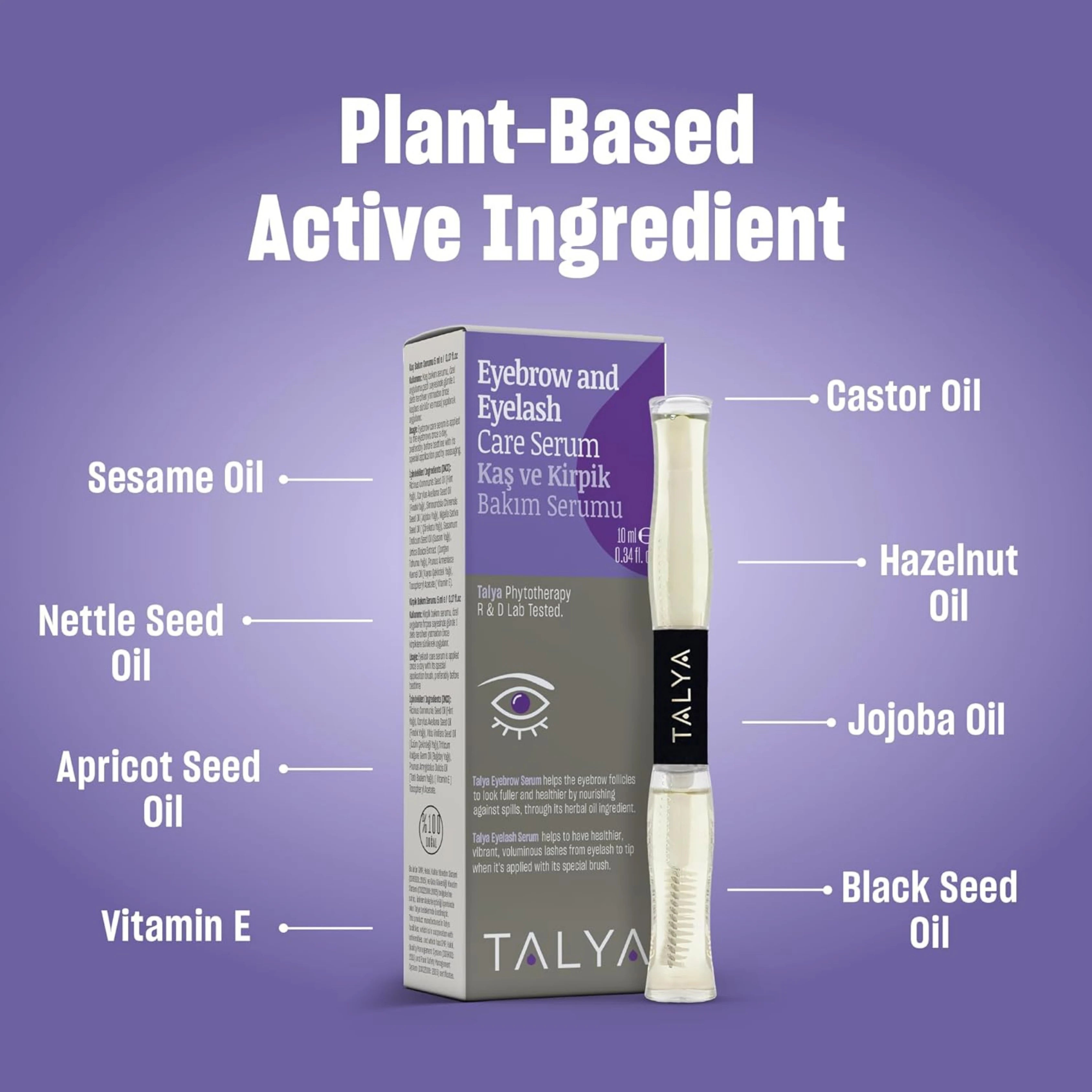 Talya, Eyelash and Eyebrow Care Serum