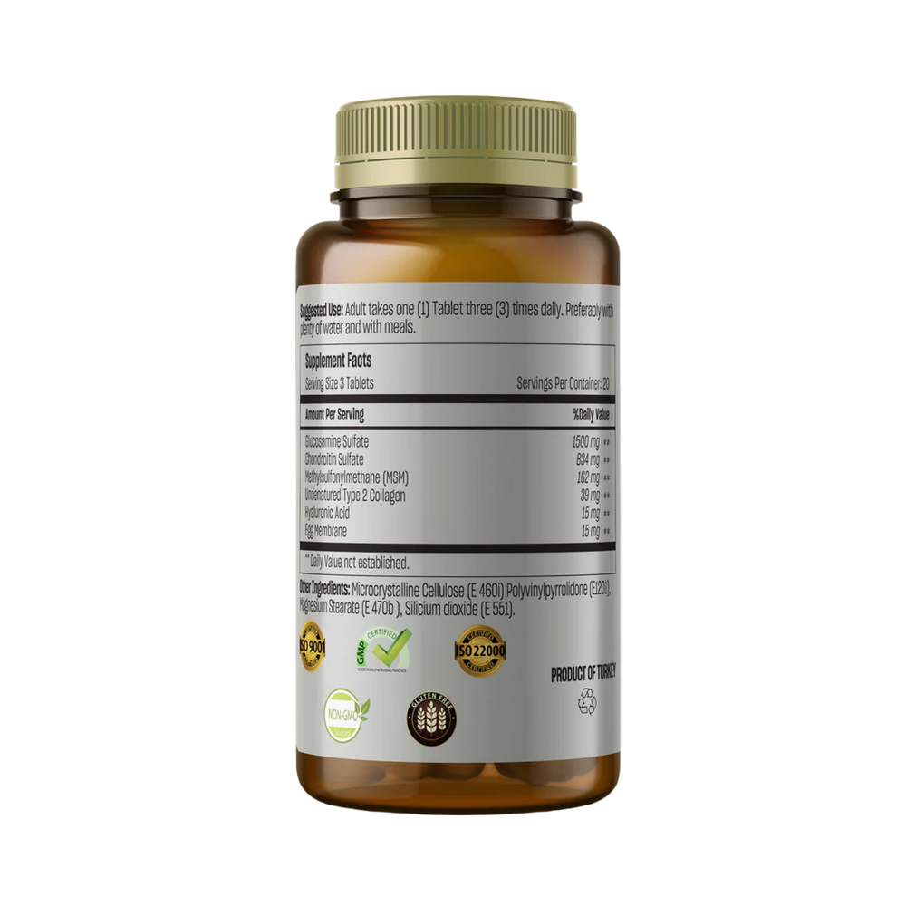 Talya, Glucosamine, 60 Tablets