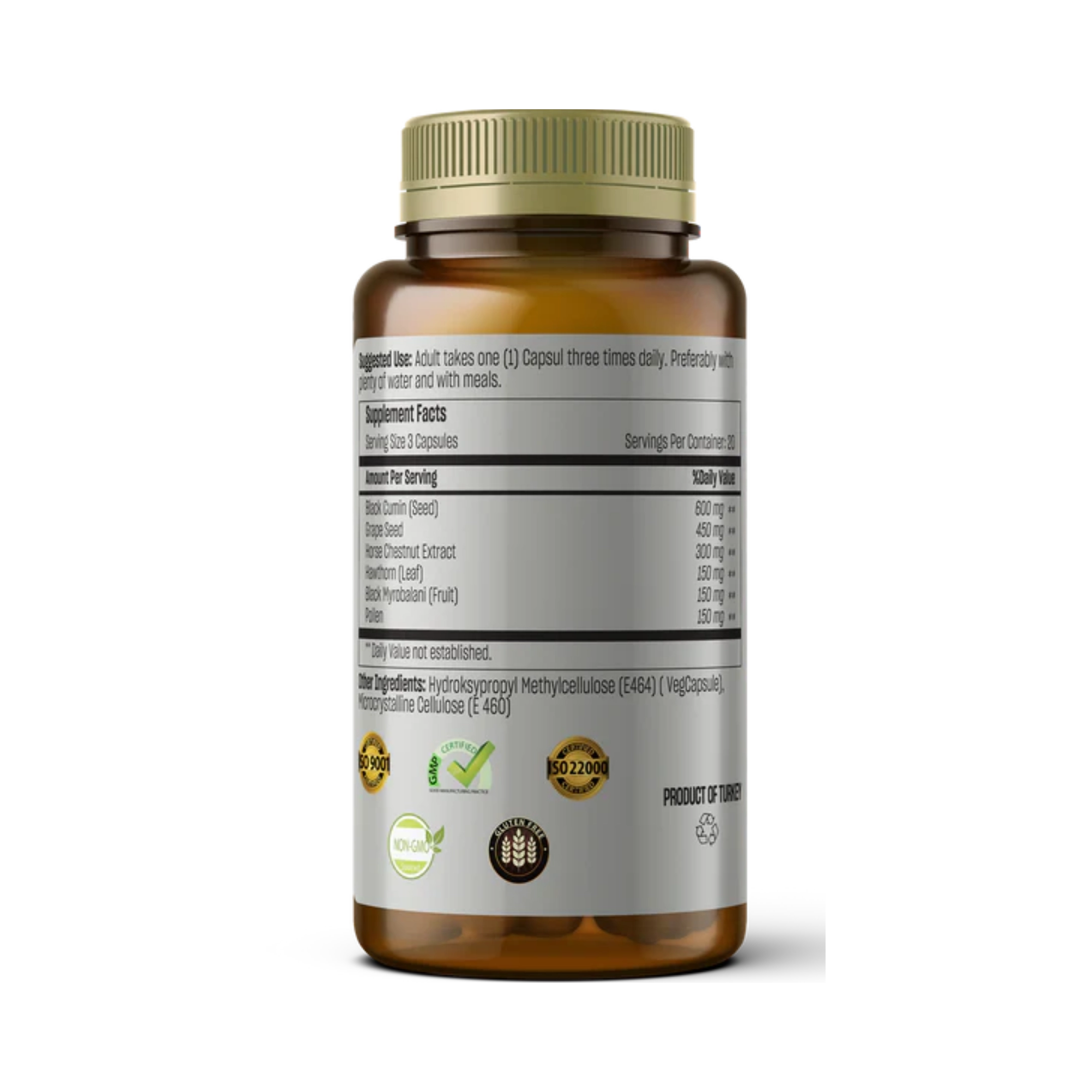 Talya, Hemoclean, 60 Capsules