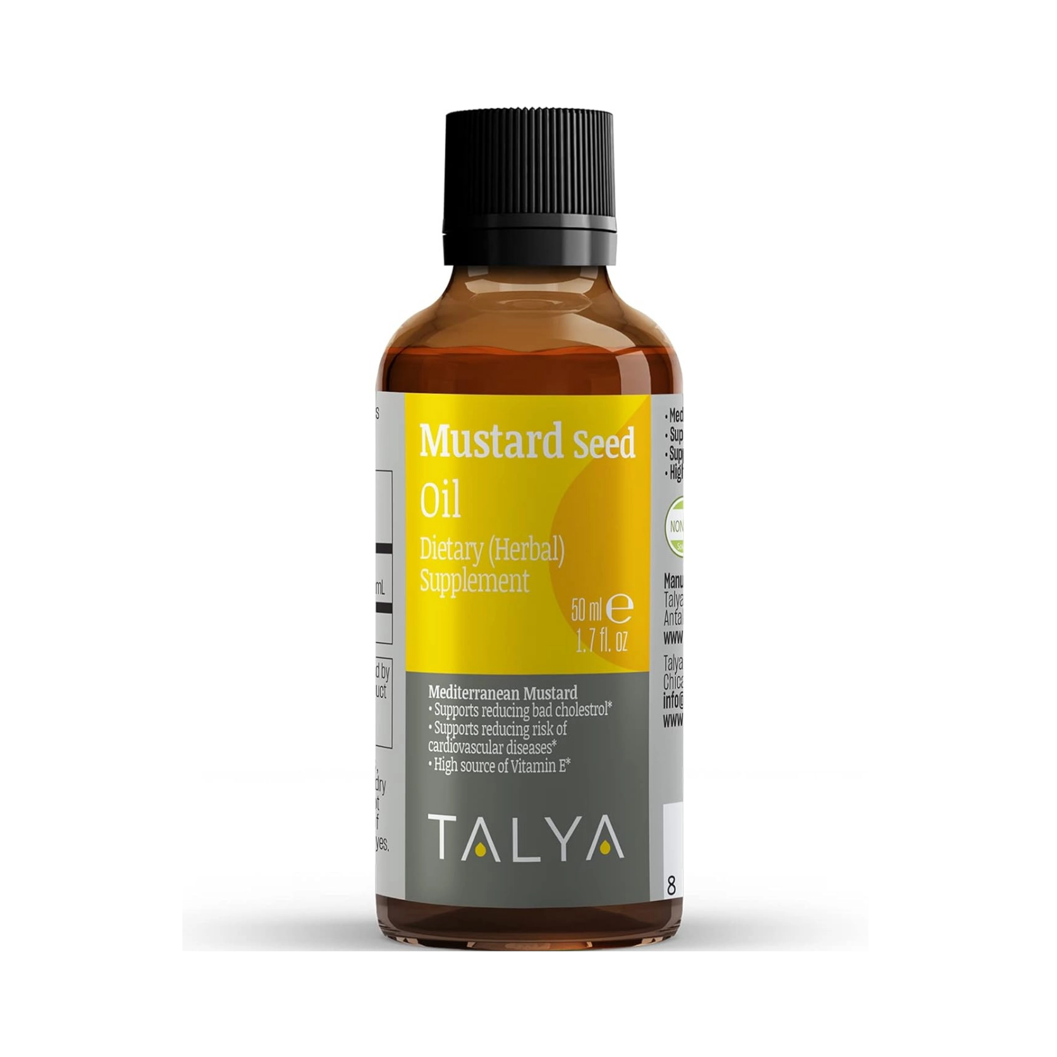 Talya, Mustard Seed Oil, 1.7 Oz