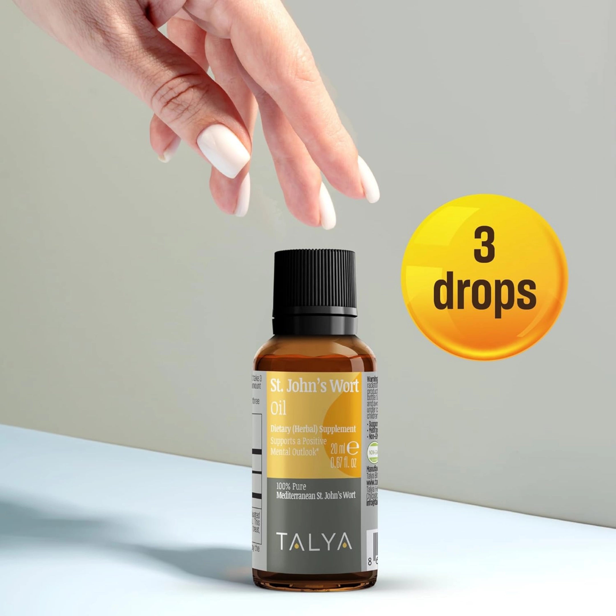 Talya, St. Johns Wort Oil, 0.67 Oz