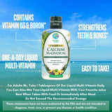 Tropical Oasis, Premium Calcium Magnesium, 32 fl oz, 960 ml
