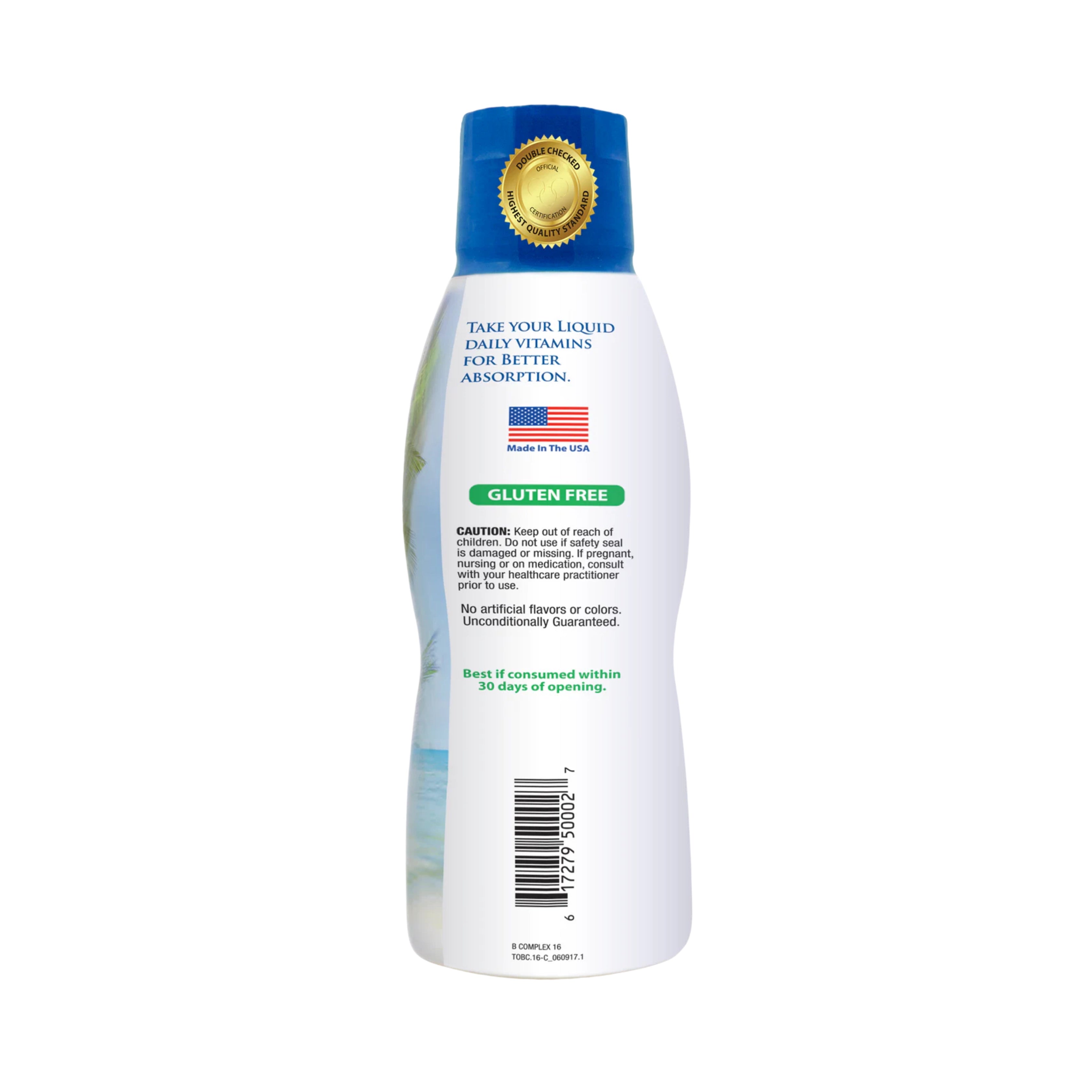 Tropical Oasis, Premium, Liquid B-Complex, 16 fl oz, 480 ml