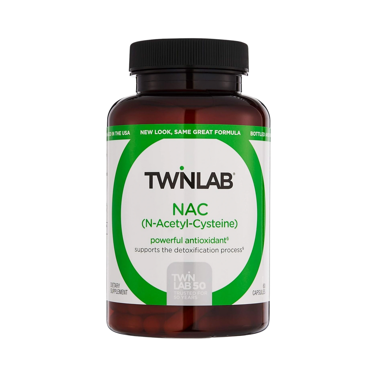 Twinlab, N-Acetyl-Cysteine (Nac), 600mg, 60 Capsules
