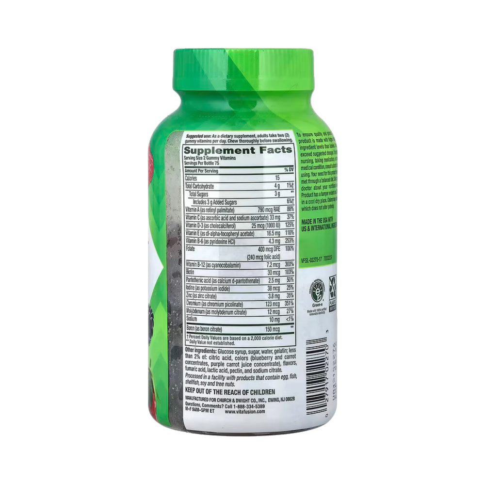 VitaFusion, Men's Multi Gummies, Berry, 150 Gummies