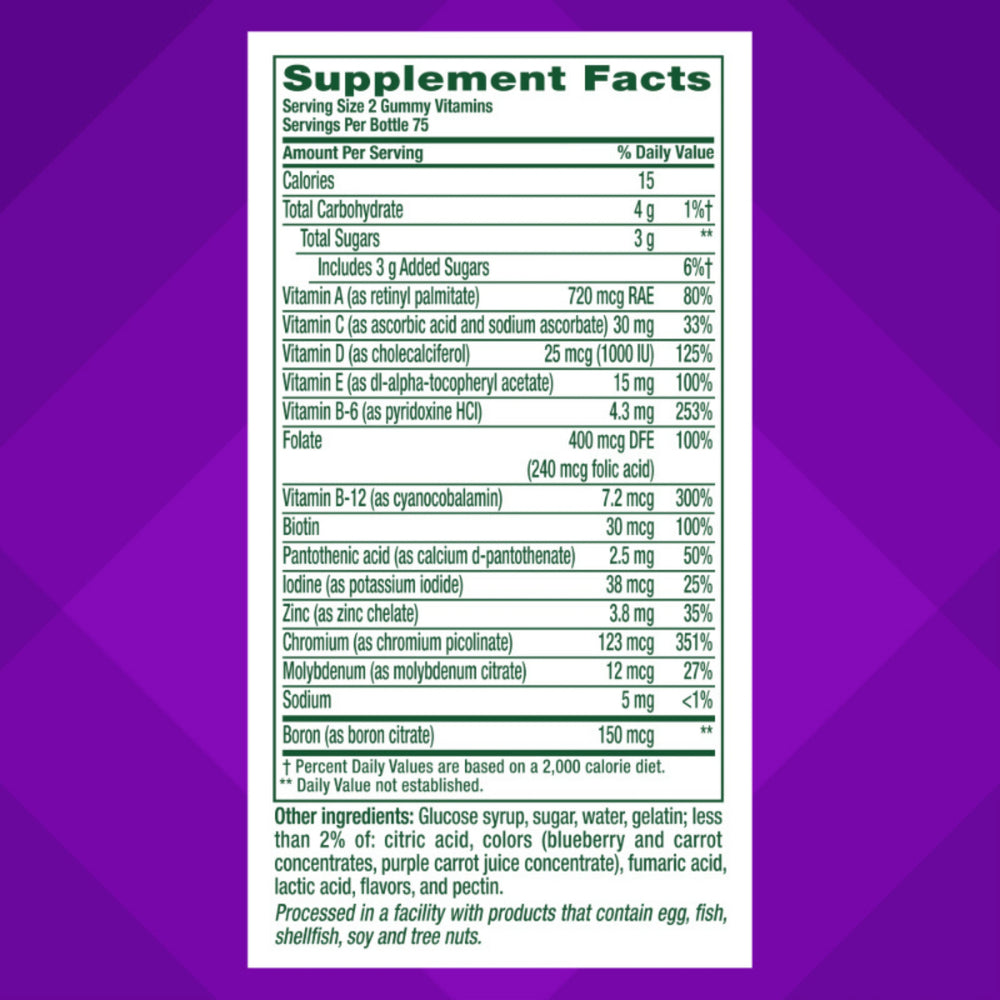 VitaFusion, Men's Multi Gummies, Berry, 150 Gummies