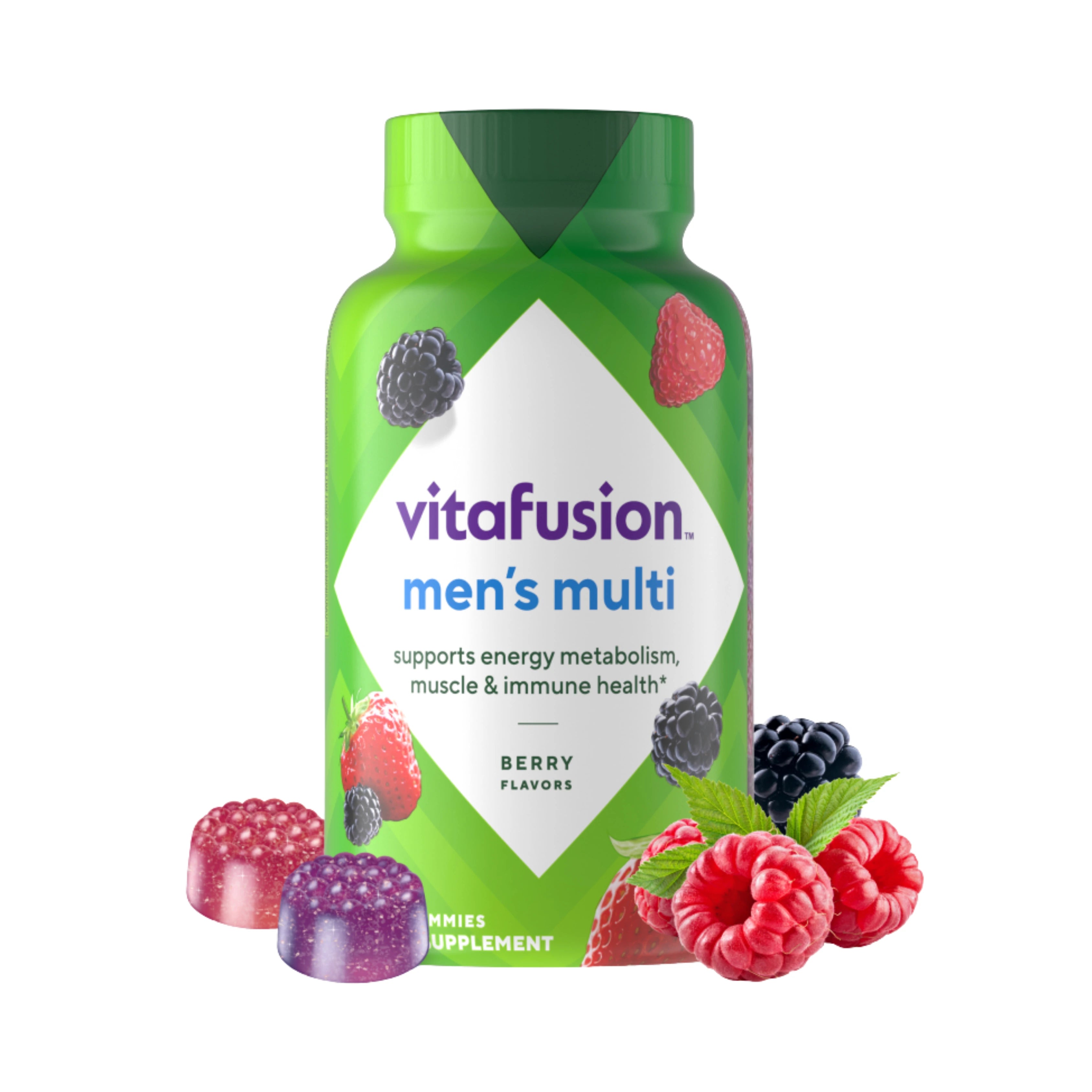 VitaFusion, Men's Multi Gummies, Berry, 150 Gummies