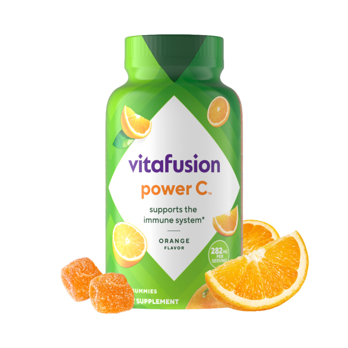 VitaFusion, Power C, Orange, 150 Gummies
