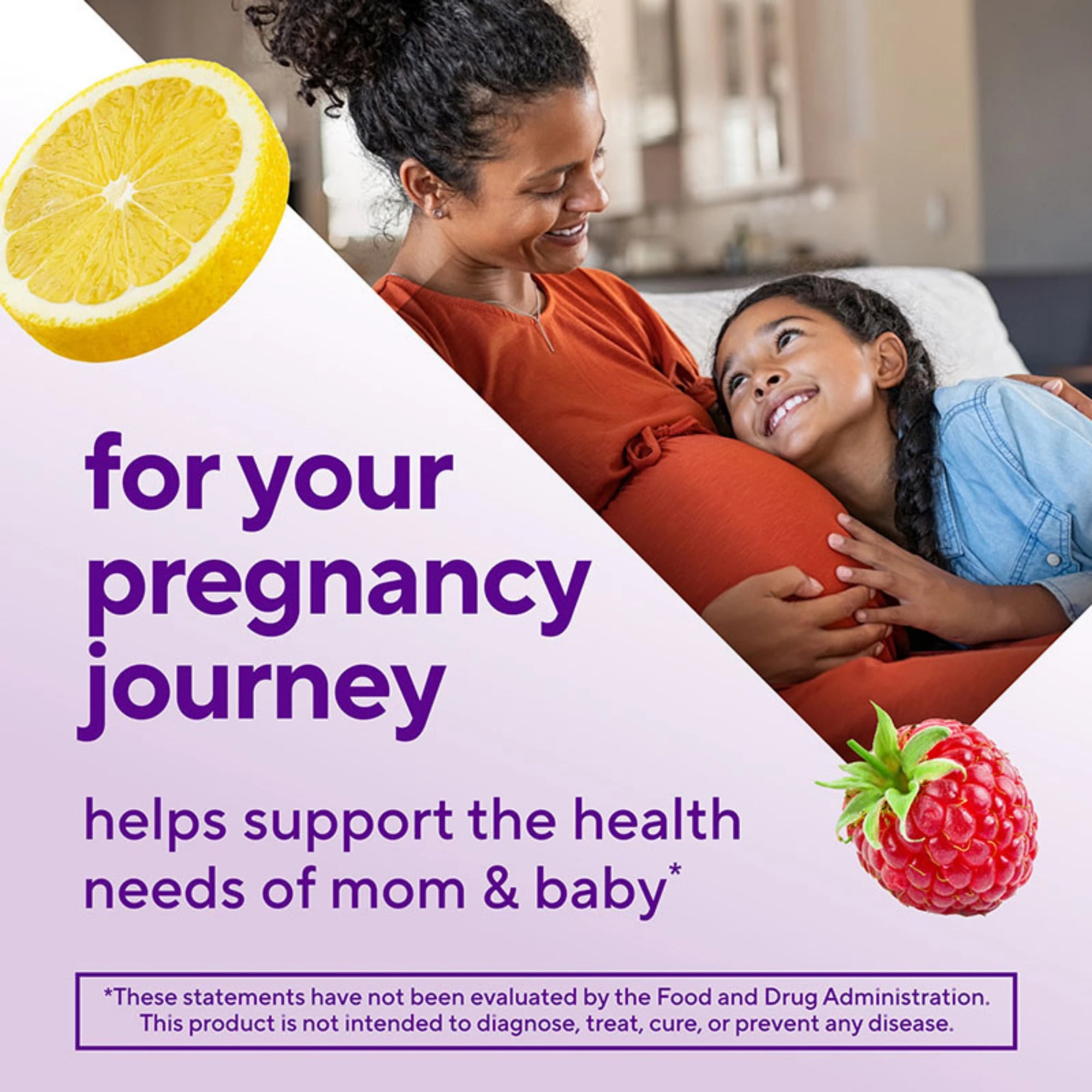 VitaFusion, Prenatal Gummy Vitamins ,Raspberry Lemonade, 90 Gummies