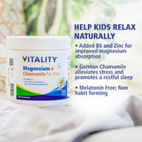 VITALITY, Magnesium + Chamomile for Kids, 120 g