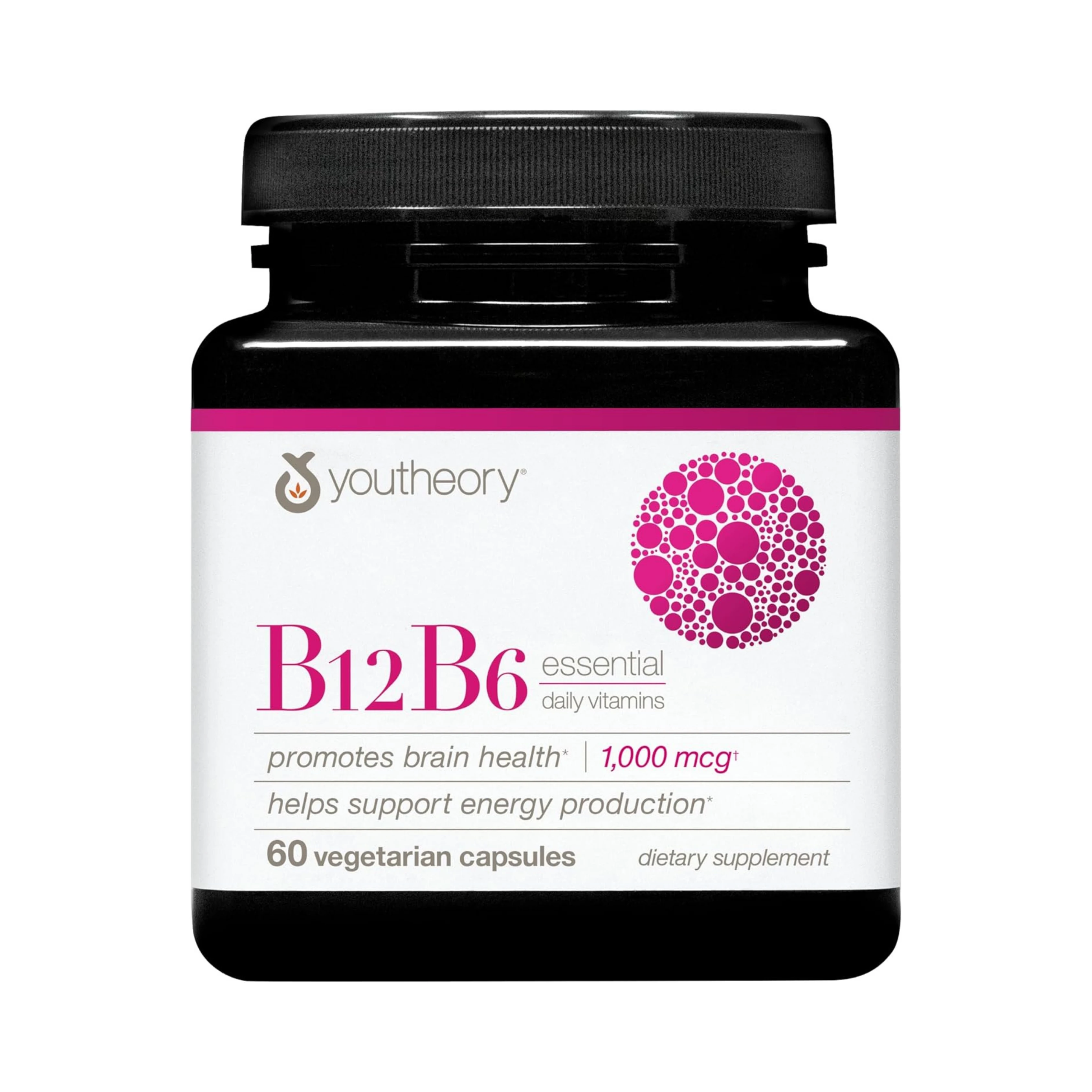 Youtheory, B12 and B6, 60 Vegetarian Capsules