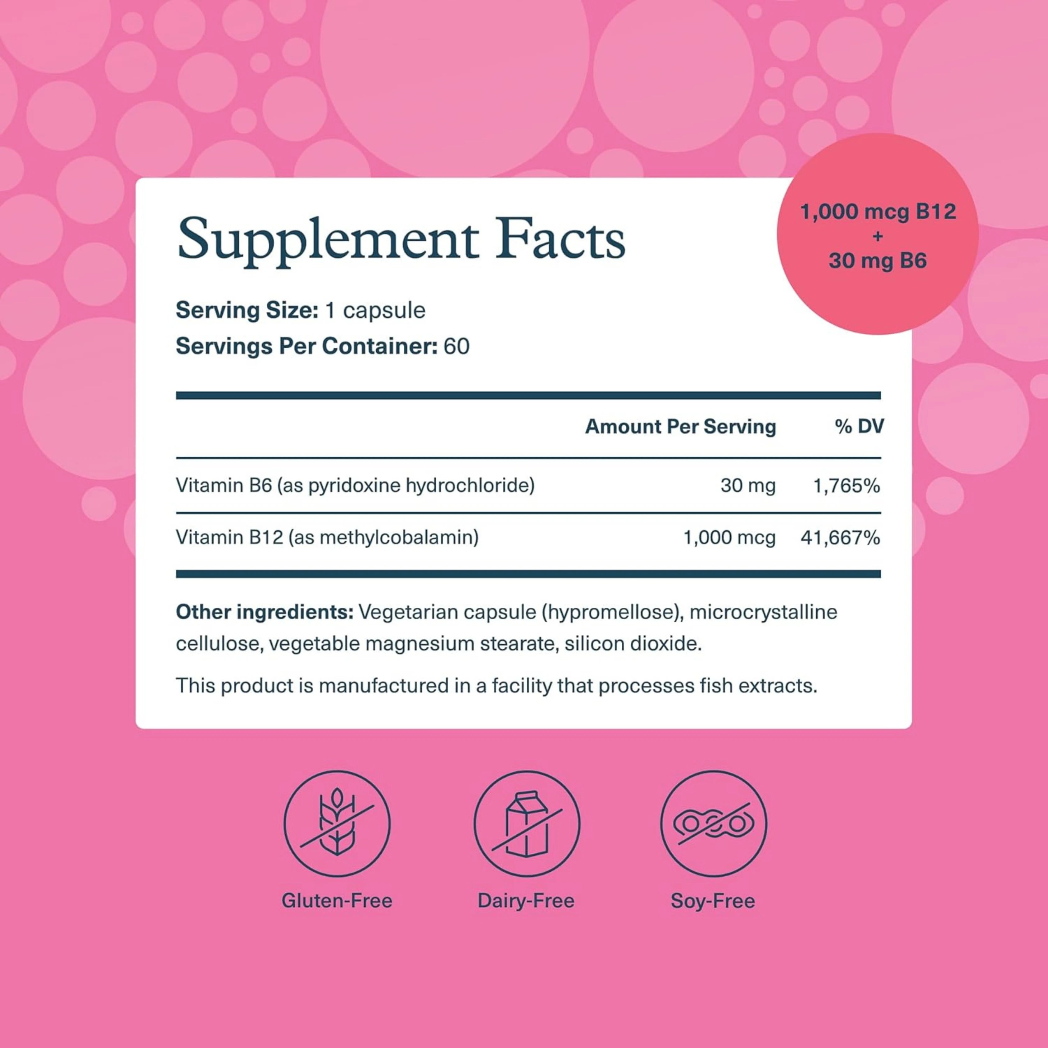 Youtheory, B12 and B6, 60 Vegetarian Capsules