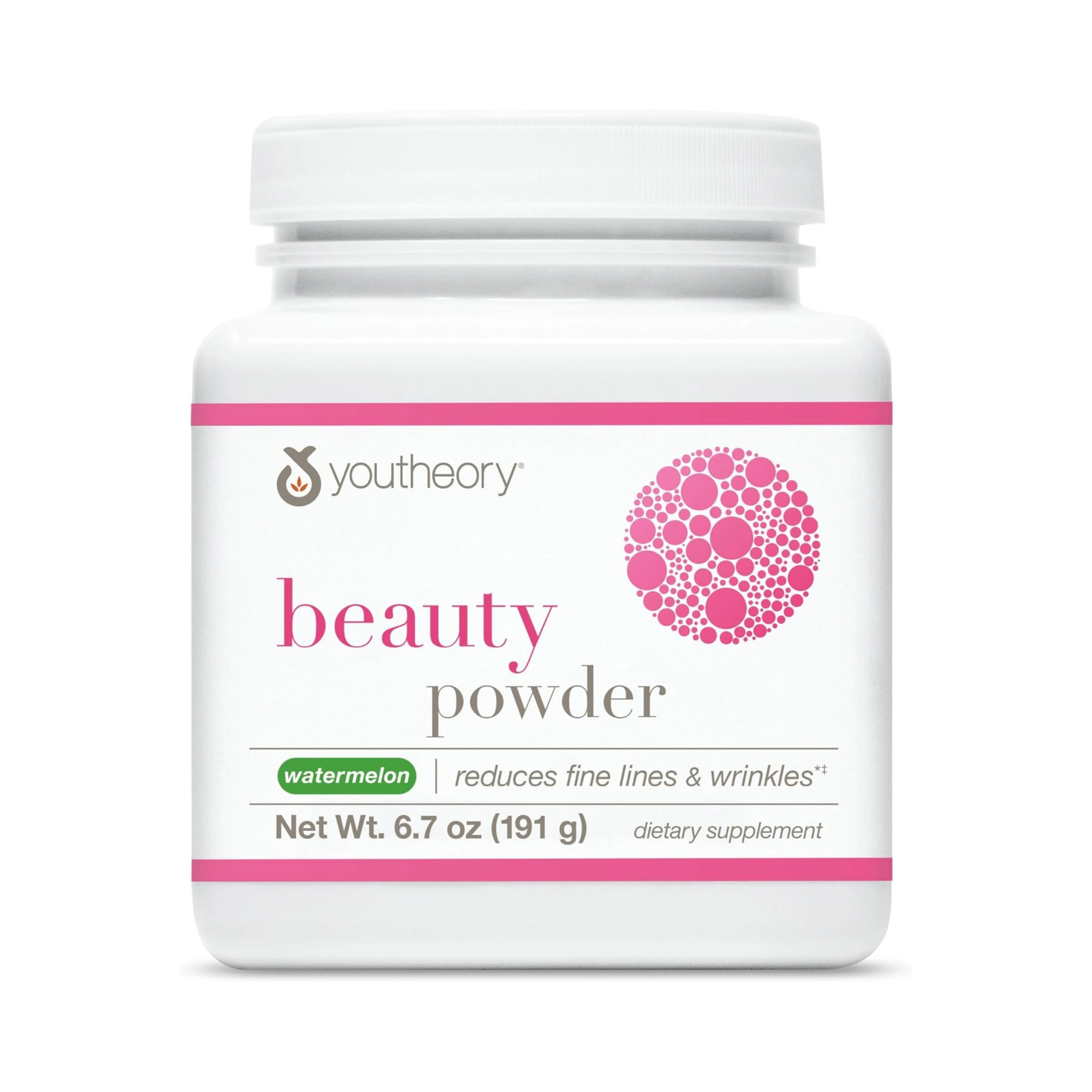 Youtheory, Beauty Powder, Watermelon, 6.7 OZ Ounce