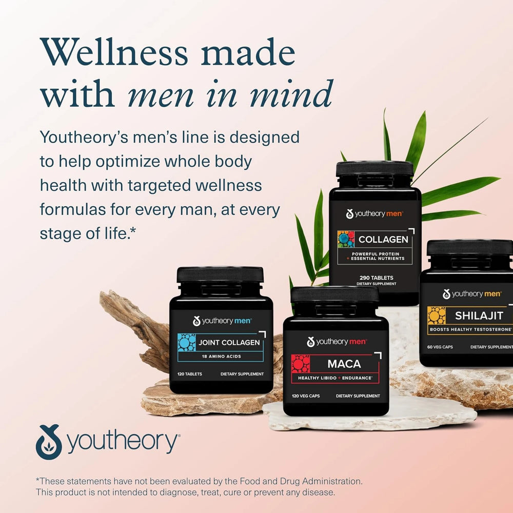 Youtheory, Collagen, for Men, 290  Tablets
