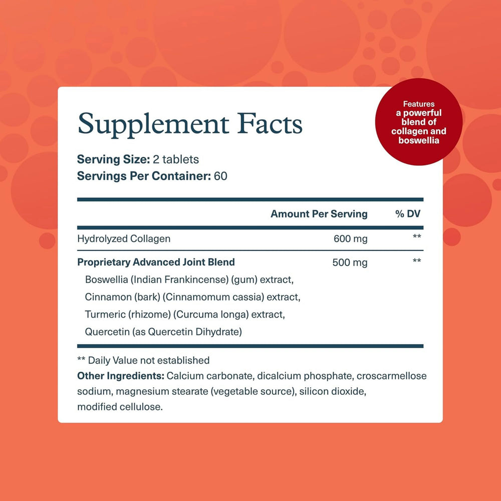 Youtheory, Joint Collagen Advanced Formula, 120 Tablets
