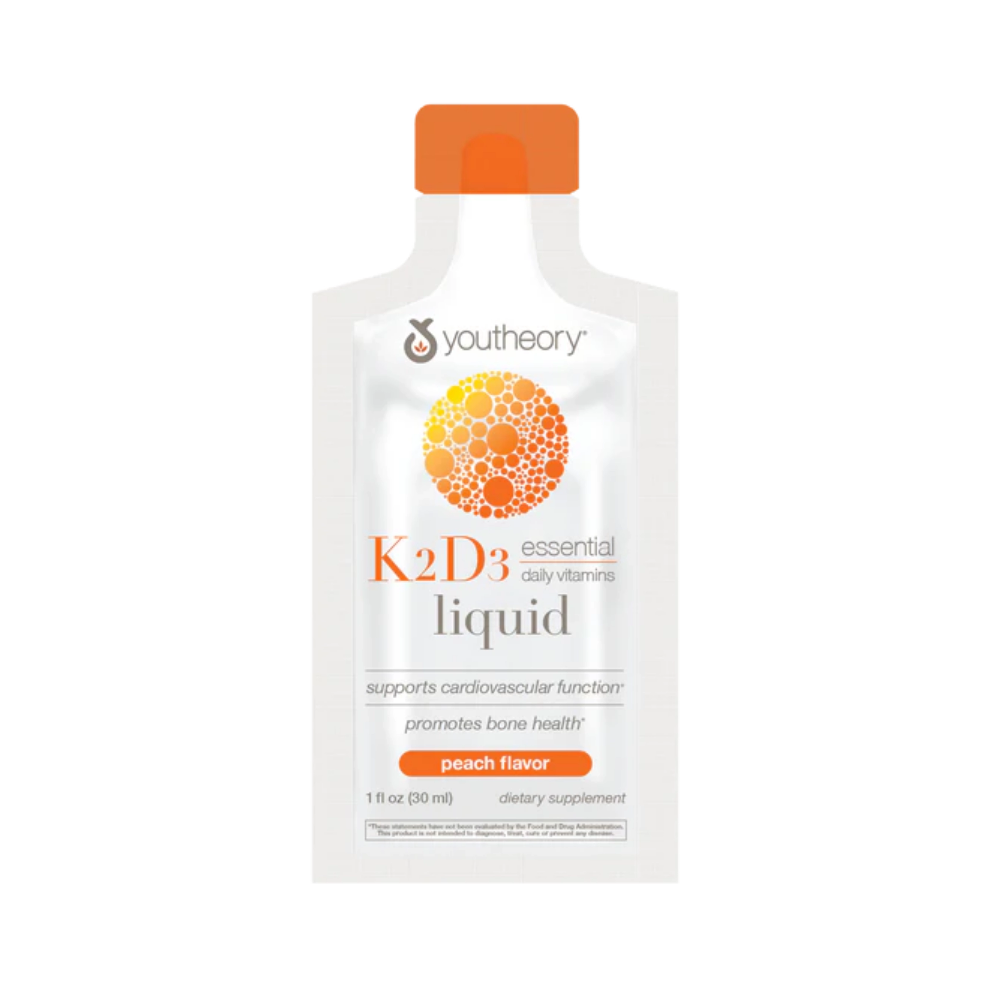 Youtheory, K2 and D3 Liquid, 12 Packets, 1 fl OZ