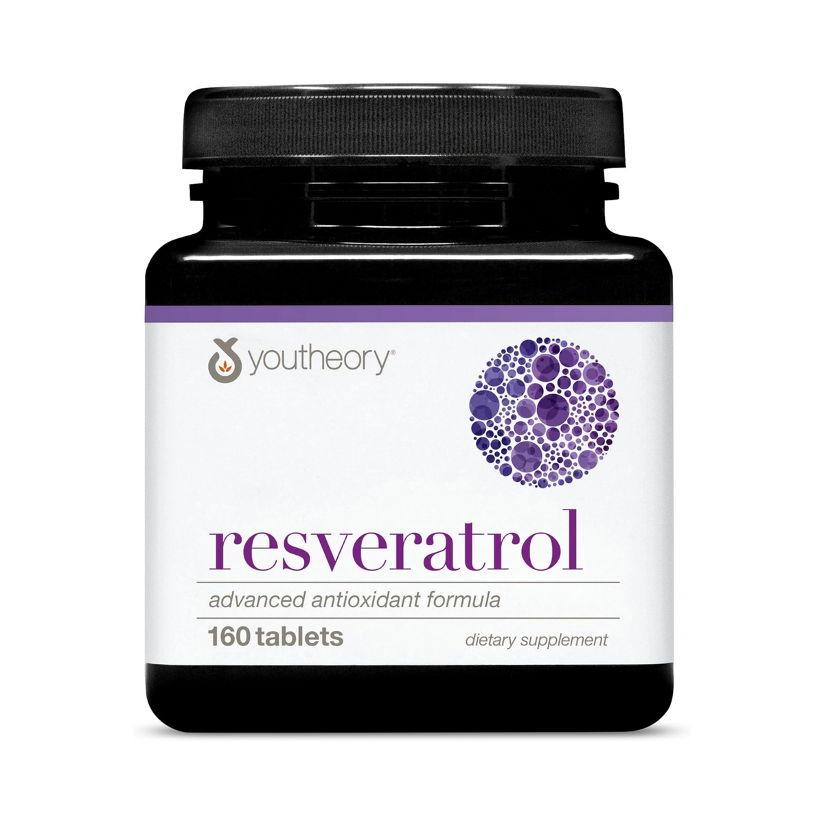 Youtheory, Resveratrol Advanced Antioxidant Formula,  160 Tablets