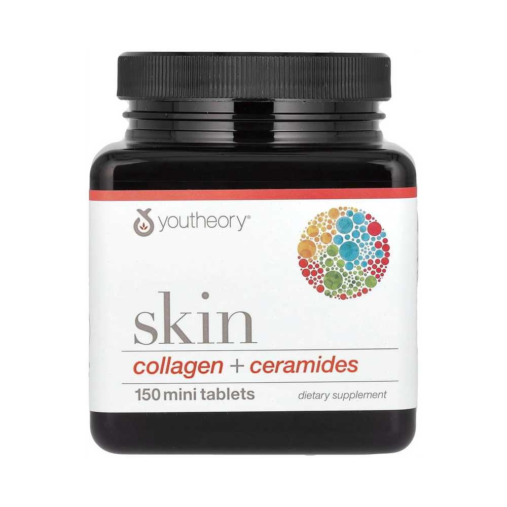 Youtheory, Skin, Collagen+, 150 Min Tablets