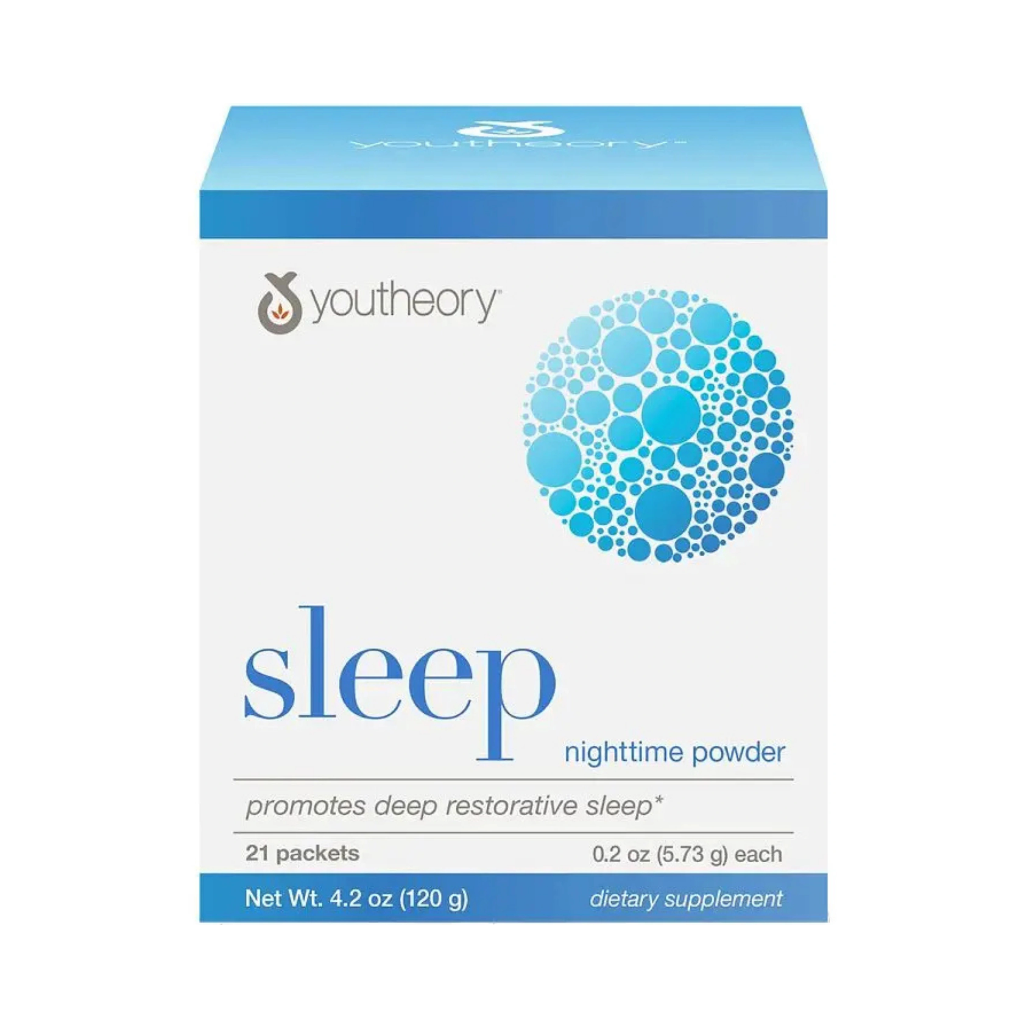 Youtheory, Sleep Powder Advanced, 21 Packets Box