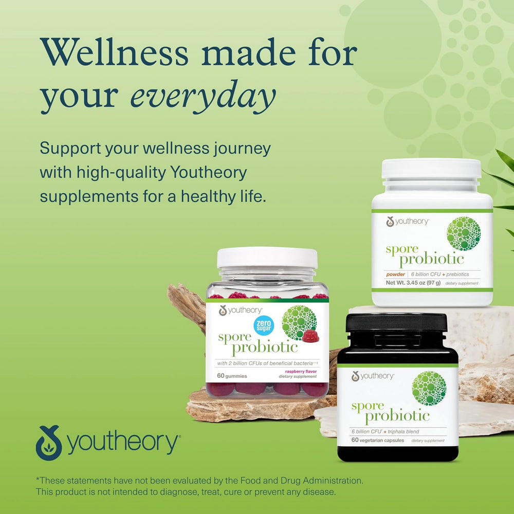 Youtheory, Spore Probiotic,  60 Gummies