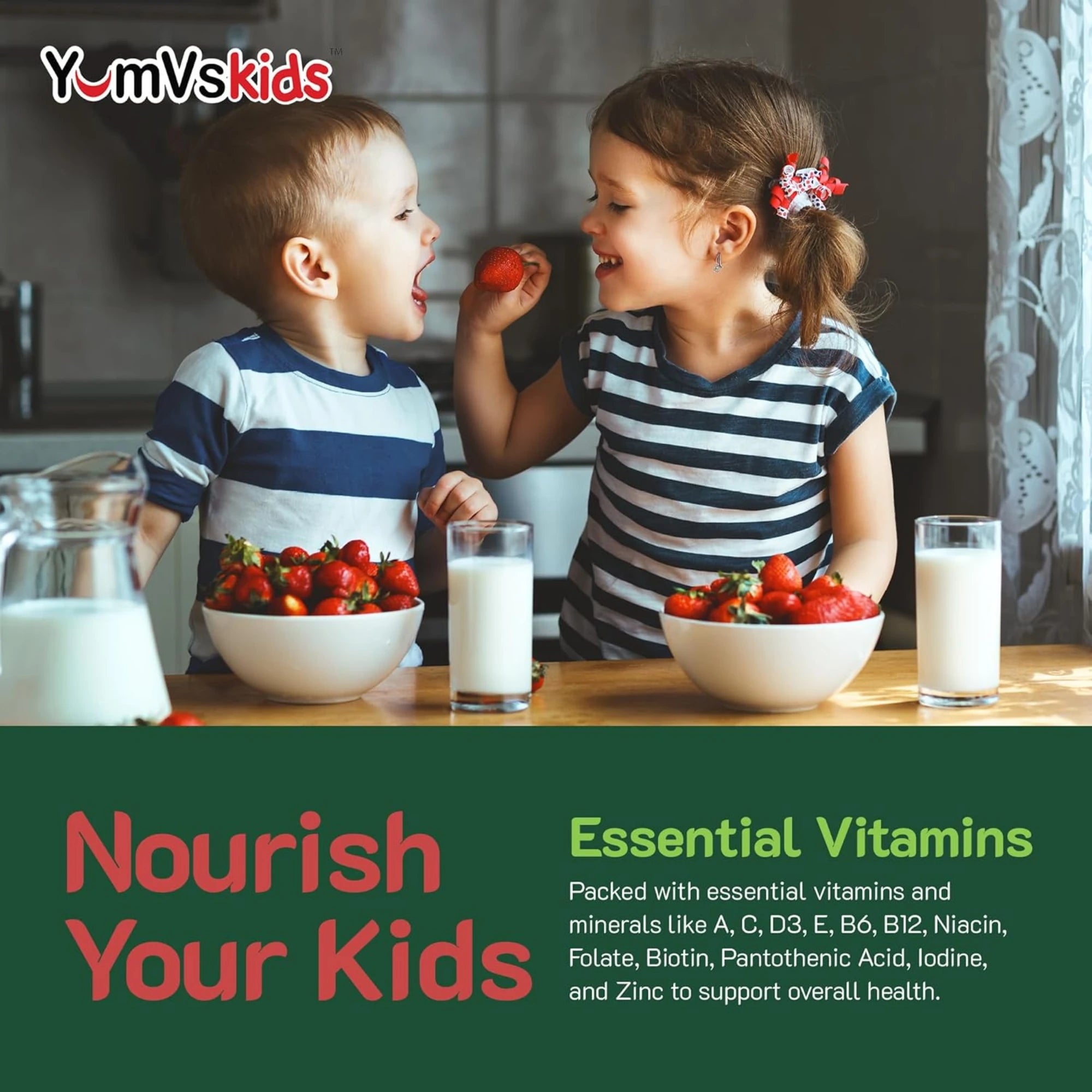 YumVs, Multi Vitamin with Minerals, Fruit, 120 Gummies