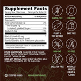 YumVs, Strong Earth Gummies, Black Cohosh Root, Peach, 60 Gummies