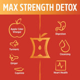 Zhou, Cider Detox, Apple Cider Vinegar, 60 Vegan Capsules