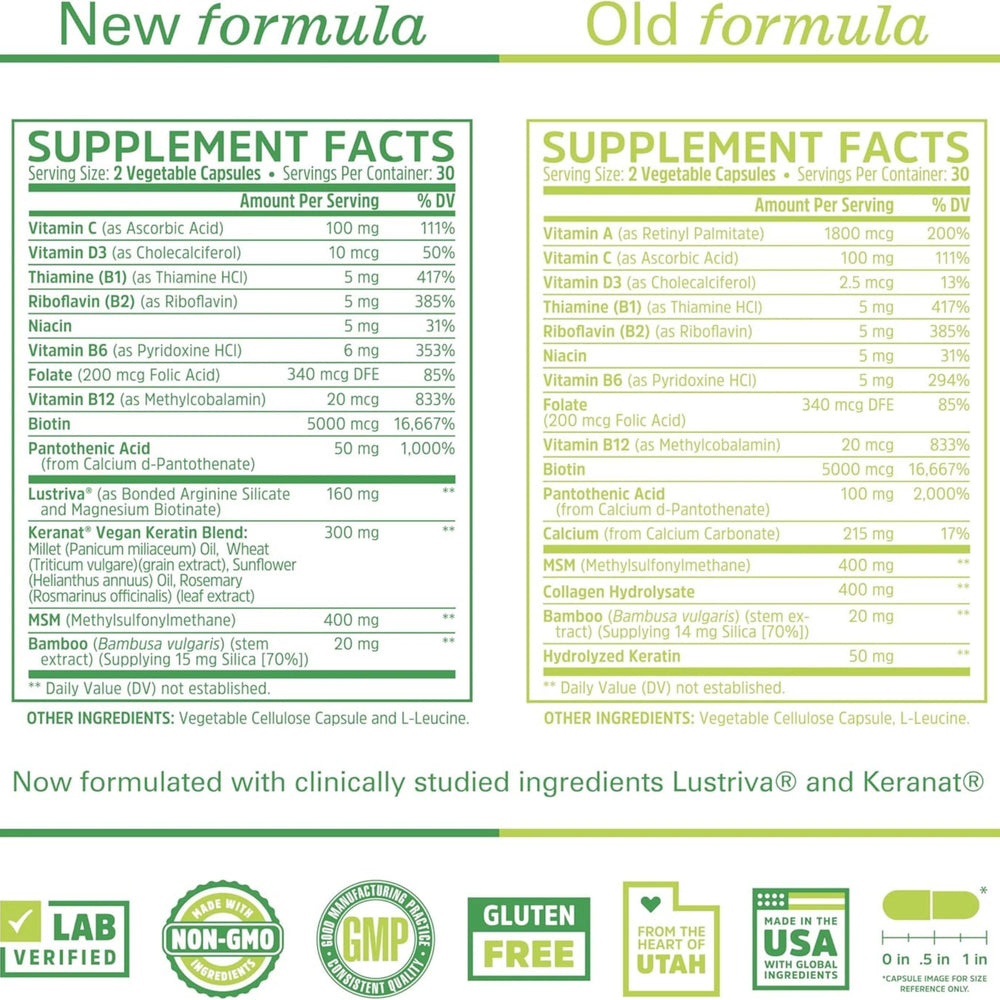 Zhou, Hairfluence, Biotin 5000mcg, 60 Veggie Capsules