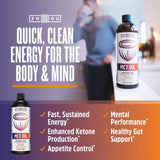 Zhou, MCT Oil 16Oz Ounce