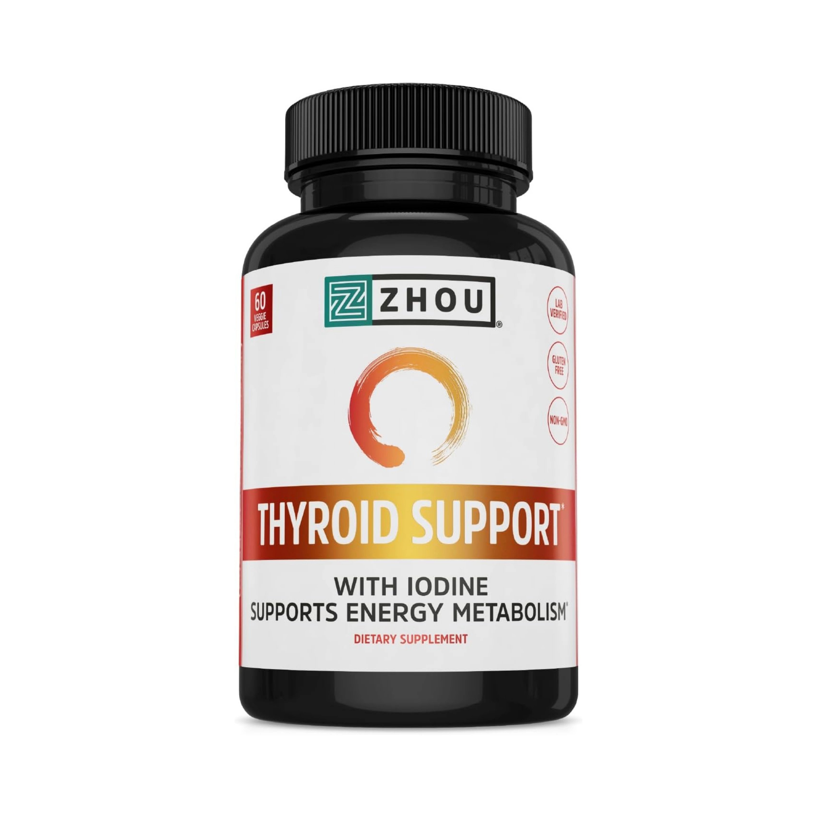 Zhou, Thyroid Support, 60 Veggie Capsules