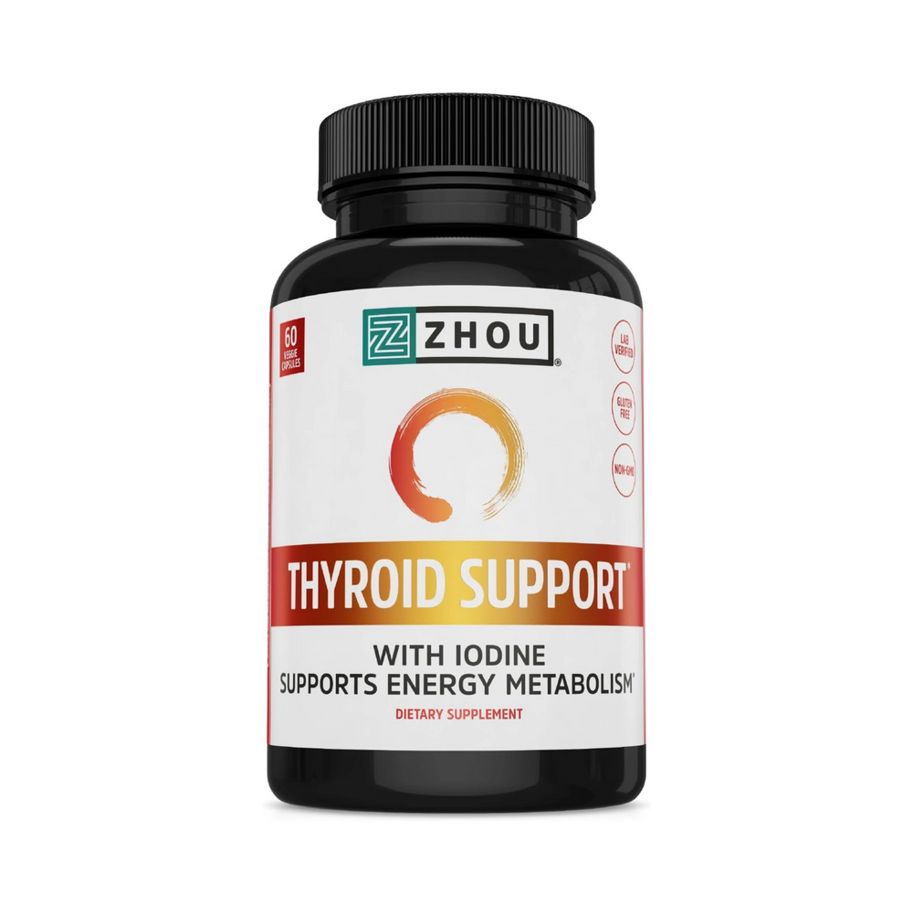 Zhou, Thyroid Support, 60 Veggie Capsules