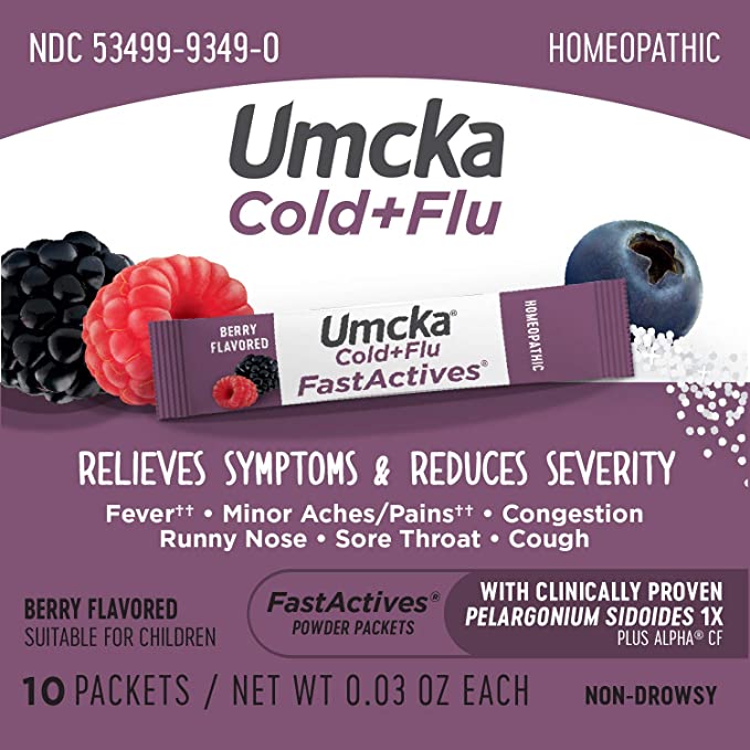 Nature's Way, Umcka Cold+Flu FastActives