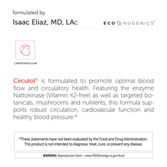 EcoNugenics, Circutol, 60 Capsules